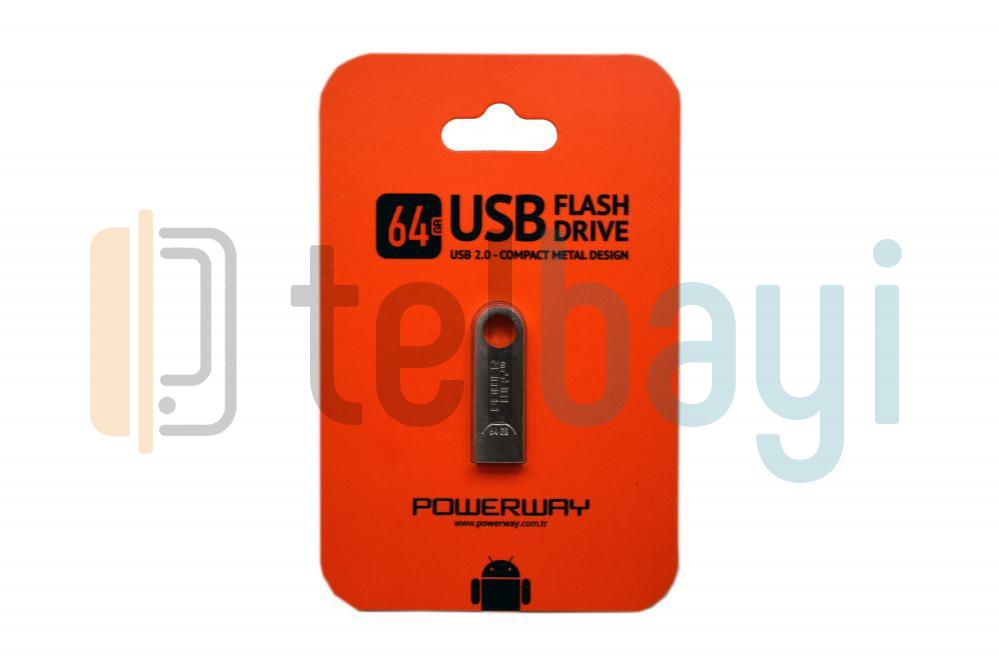 POWERWAY 64GB USB BELLEK